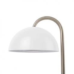 Present Time Lampes à Poser Lampe à Poser Dome Métal Blanc -Luminaires Ventes lampe a poser dome metal blanc 2