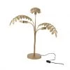 Meubles & Design Lampes à Poser Lampe à Poser Doré Palmier -Luminaires Ventes lampe a poser dore palmier