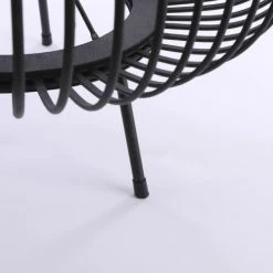 Mica Decorations Lampes à Poser Lampe à Poser En Bambou Et Métal Noir -Luminaires Ventes lampe a poser en bambou et metal noir 3