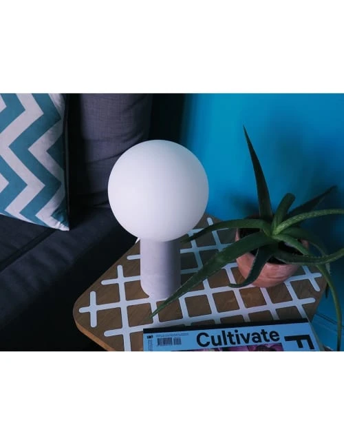 Gone's Lampes à Poser Lampe à Poser En Béton Avec Ampoule Effet Porcelaine 4 Gone's Lampes à Poser Lampe à Poser En Béton Avec Ampoule Effet Porcelaine – Image 2