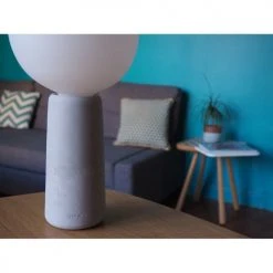 Gone's Lampes à Poser Lampe à Poser En Béton Avec Ampoule Effet Porcelaine 9 Gone's Lampes à Poser Lampe à Poser En Béton Avec Ampoule Effet Porcelaine -Luminaires Ventes lampe a poser en beton avec ampoule effet porcelaine 2