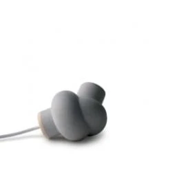 Gone's Lampes à Poser Lampe à Poser En Béton Et Bois Cordon Noir -Luminaires Ventes lampe a poser en beton et bois cordon blanc