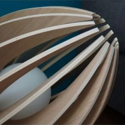 Gone's Lampes à Poser Lampe à Poser En Bois Avec Fil Blanc Et Ampoule -Luminaires Ventes lampe a poser en bois avec fil blanc et ampoule 3