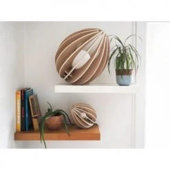 Gone's Lampes à Poser Lampe à Poser En Bois Avec Fil Blanc Et Ampoule -Luminaires Ventes lampe a poser en bois avec fil blanc et ampoule 4