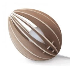 Gone's Lampes à Poser Lampe à Poser En Bois Avec Fil Blanc Et Ampoule -Luminaires Ventes lampe a poser en bois avec fil blanc et ampoule 6