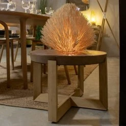 Now’s Home Lampes à Poser Lampe à Poser En Rotin H47 -Luminaires Ventes lampe a poser en rotin h47 2