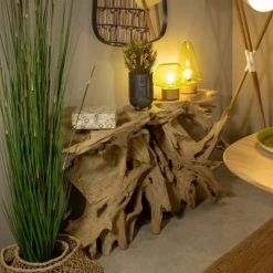 Pirouette Paris Lampes à Poser Lampe à Poser En Verre Base En Métal Effet Bois -Luminaires Ventes lampe a poser en verre base en metal effet bois 6