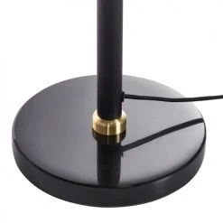 Beliani Lampes à Poser Lampe à Poser Noir Et Blanc -Luminaires Ventes lampe a poser noir et blanc 4