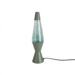 Leitmotiv Lampes à Poser Lampe à Poser Pailletées H. 37 Cm Vert