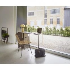 Pomax Lampes à Poser Lampe à Poser Rétro En Fer Laiton -Luminaires Ventes lampe a poser retro en fer laiton 1