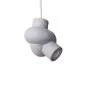 Gone's Lustres Lampe à Suspendre En Béton Et Bois Cordon Blanc -Luminaires Ventes lampe a suspendre en beton et bois cordon blanc