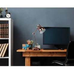 ATHM DESIGN Lampes à Poser Lampe Abat Jour Et Pied Métal Doré -Luminaires Ventes lampe abat jour et pied metal dore 2