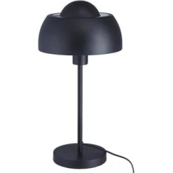 ATHM DESIGN Lampes à Poser Lampe Abat Jour Et Pied Métal Blanc -Luminaires Ventes lampe abat jour et pied metal noir 7