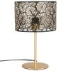 Maisons Du Monde Lampes à Poser Lampe Ajourée En Métal Doré Et Noir -Luminaires Ventes lampe ajouree en metal dore et noir 1000 4 31 217536 1