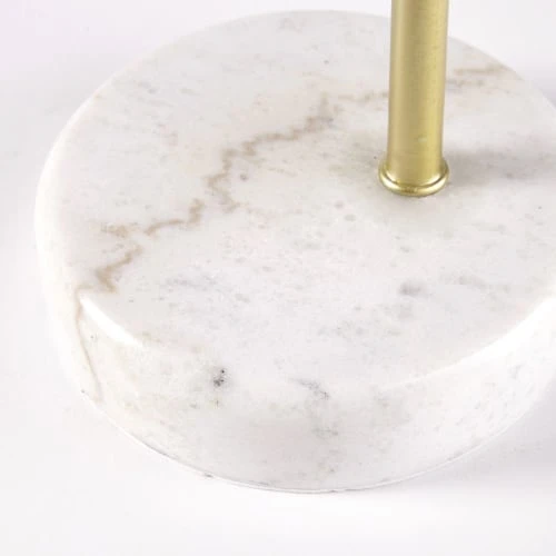 Maisons Du Monde Lampes De Chevet Enfant Lampe De Bureau En Métal Doré Et Marbre Blanc 6 Maisons Du Monde Lampes De Chevet Enfant Lampe De Bureau En Métal Doré Et Marbre Blanc – Image 5