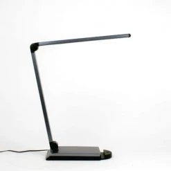 Keria Lampes à Poser Lampe De Bureau En Métal Gris -Luminaires Ventes lampe de bureau en metal gris 2