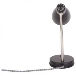 Leitmotiv Lampes à Poser Lampe De Bureau En Métal New Study Noir -Luminaires Ventes lampe de bureau en metal new study noir 3