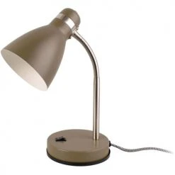 Leitmotiv Lampes à Poser Lampe De Bureau En Métal New Study Vert Mousse