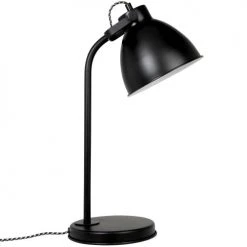 Maisons Du Monde Lampes à Poser Lampe De Bureau En Métal Noir