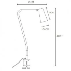 Lucide Lampes à Poser Lampe De Bureau En Métal Rose -Luminaires Ventes lampe de bureau en metal rose 2