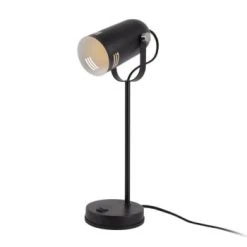 Present Time Lampes à Poser Lampe De Bureau Blanche H42cm -Luminaires Ventes lampe de bureau husk noir