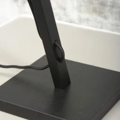 Good & Mojo Lampes à Poser Lampe De Table Bambou Noir/lin H46cm -Luminaires Ventes lampe de table bambou noir lin h46cm 10