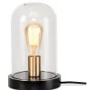 It's About Romi Lampes à Poser Lampe De Table Cloche En Verre H29cm -Luminaires Ventes lampe de table cloche en verre h29cm