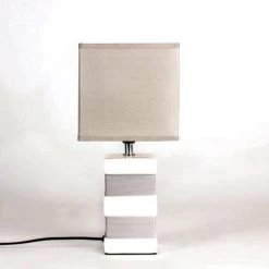 Keria Lampes à Poser Lampe De Table En Ceramic Blanc -Luminaires Ventes lampe de table en ceramic blanc 1