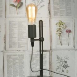 It's About Romi Lampes à Poser Lampe De Table En Fer Vert H40cm -Luminaires Ventes lampe de table en fer vert h40cm 2