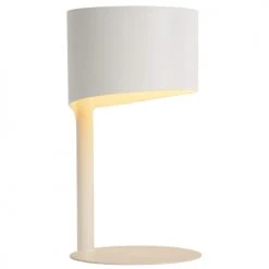 Lucide Lampes à Poser Lampe De Table En Métal Blanc