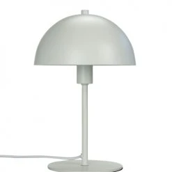 Dyberg Larsen Lampes à Poser Lampe De Table En Métal Blanc Mat, H 30 Cm D 20 Cm