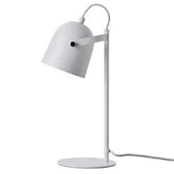 Dyberg Larsen Lampes à Poser Lampe De Table En Métal Blanc Mat, H 37 Cm D 11 Cm -Luminaires Ventes lampe de table en metal blanc mat h 37 cm d 11 cm 3