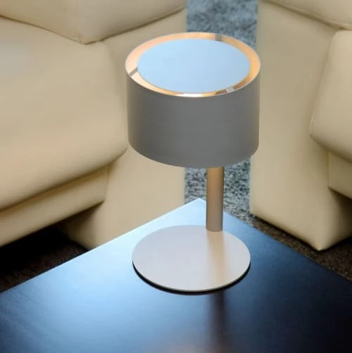 Lucide Lampes à Poser Lampe De Table En Métal Gris 8 Lucide Lampes à Poser Lampe De Table En Métal Gris – Image 6