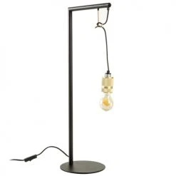 Sampa Helios Lampes à Poser Lampe De Table En Métal Noir -Luminaires Ventes lampe de table en metal noir 20