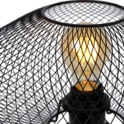 Lucide Lampes à Poser Lampe De Table En Métal Noir -Luminaires Ventes lampe de table en metal noir 5