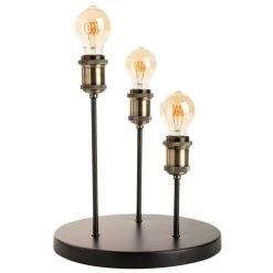 Sampa Helios Lampes à Poser Lampe De Table En Métal Noir 10 Sampa Helios Lampes à Poser Lampe De Table En Métal Noir -Luminaires Ventes lampe de table en metal noir 9