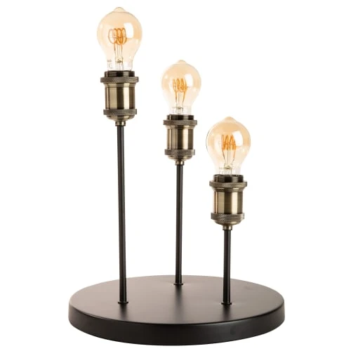 Sampa Helios Lampes à Poser Lampe De Table En Métal Noir 6 Sampa Helios Lampes à Poser Lampe De Table En Métal Noir – Image 4