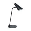 Dyberg Larsen Lampes à Poser Lampe De Table En Métal Noir Mat , H 55 Cm D 22 Cm