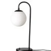 Dyberg Larsen Lampes à Poser Lampe De Table En Verre Et Métal Noir Mat, H 46 Cm D 15 Cm -Luminaires Ventes lampe de table en verre et metal noir mat h 46 cm d 15 cm