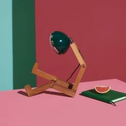 Lampes à Poser Lampe De Table Mr. Wattson Bois Noir Fashion -Luminaires Ventes lampe de table mr wattson bois noir fashion 5