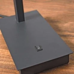 It's About Romi Lampes à Poser Lampe De Table Noire Et Abat-jour H44cm -Luminaires Ventes lampe de table noire et abat jour h44cm 2