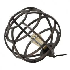 Lampea Lampes à Poser Lampe De Table Vintage En Métal Cuivré D33