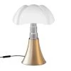 Martinelli Luce Lampes à Poser Lampe Dimmer LED Pied Télescopique Or H50-62cm -Luminaires Ventes lampe dimmer led pied telescopique or h50 62cm 1