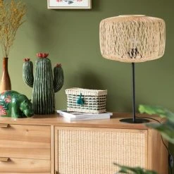 Maisons Du Monde Lampes à Poser Lampe En Bambou Et Métal Noir 6 Maisons Du Monde Lampes à Poser Lampe En Bambou Et Métal Noir -Luminaires Ventes lampe en bambou et metal noir 1000 13 39 228204 2