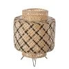 Lussiol Lighting Lampes à Poser Lampe En Bambou Noir H.38 Cm -Luminaires Ventes lampe en bambou noir h 38 cm