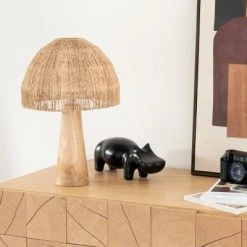 Maisons Du Monde Lampes à Poser Lampe En Bois -Luminaires Ventes lampe en bois 1000 5 37 216517 2