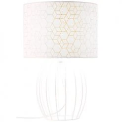 Brilliant Lampes à Poser Lampe En Bois Blanc