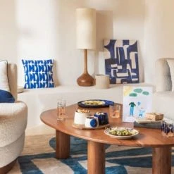 Maisons Du Monde Lampes à Poser Lampe En Bois De Manguier Et Abat-jour En Lin Beige -Luminaires Ventes lampe en bois de manguier et abat jour en lin beige 1000 0 30 221102 4