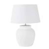 Maisons Du Monde Lampes à Poser Lampe En Céramique Banche Mate Et Abat-jour Blanc -Luminaires Ventes lampe en ceramique banche mate et abat jour blanc 1000 11 29 211015 1