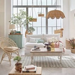 Maisons Du Monde Lampes à Poser Lampe En Céramique Bleu Vert Et Abat-jour En Lin Beige -Luminaires Ventes lampe en ceramique bleu vert et abat jour en lin beige 1000 9 13 222930 2